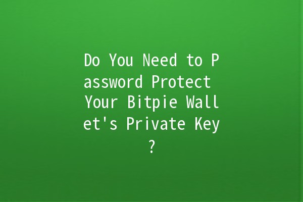 Do You Need to Password Protect Your Bitpie Wallet's Private Key? 🔒💰