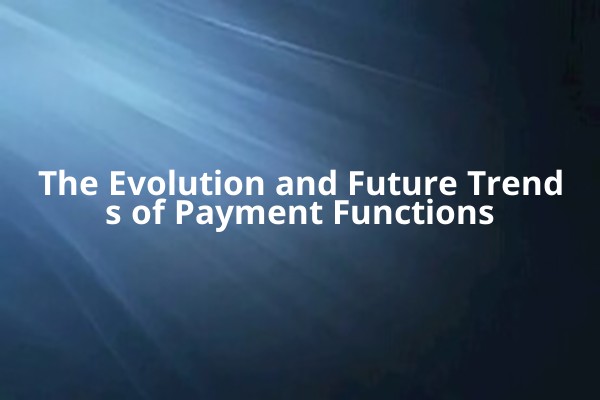 The Evolution and Future Trends of Payment Functions