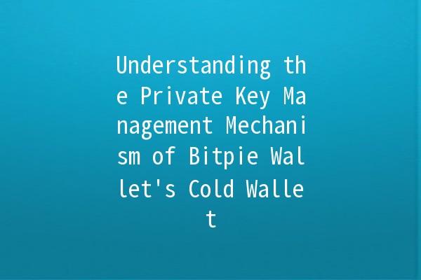 Understanding the Private Key Management Mechanism of Bitpie Wallet's Cold Wallet 💼🔑