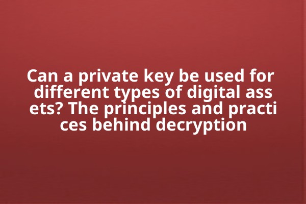 Can a private key be used for different types of digital assets? The principles and practices behind decryption